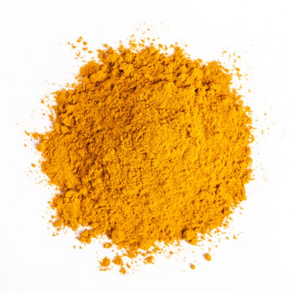 Photo showing turmeric powder