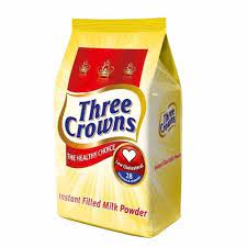 Photo showing three crowns milk