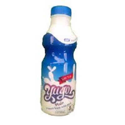 Yugo Yoghurt Milk Drink Plain Low Fat 50 cl