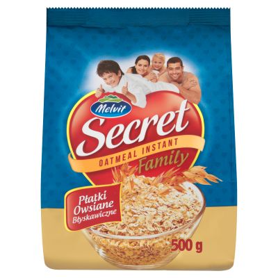 Melvit Secret Oatmeal Instant Family 500 g