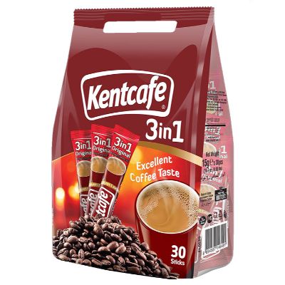 Kentcafe 3 In 1 Coffee Sticks x30