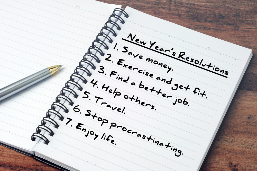 your New year's resolutions