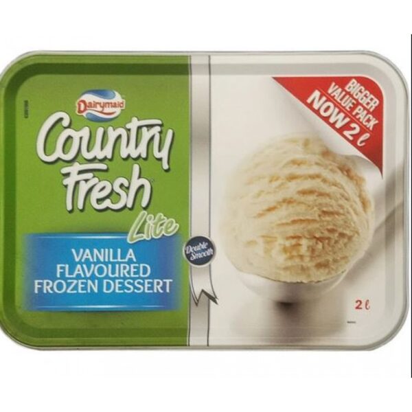 Dairymaid Country Vanilla Flavored Frozen dessert