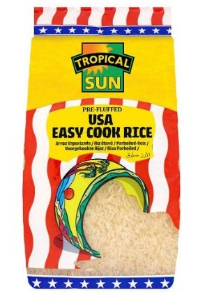Tropical Sun Easy Cook Rice 2 kg