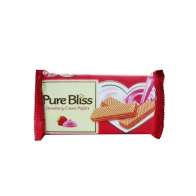 Pure Bliss Strawberry Cream Wafers 45 g