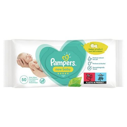 Pampers Sensitive Baby Wipes 50-Piece