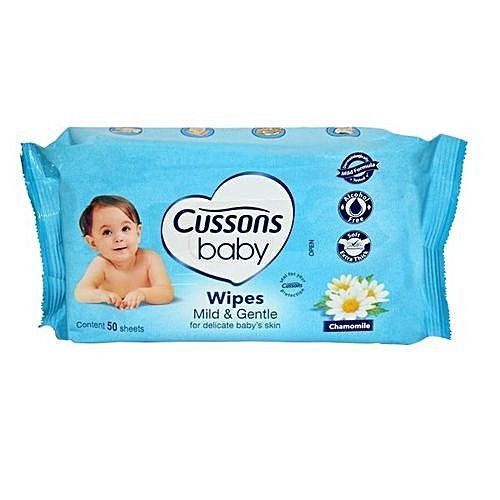 Cussons Mild & Gentle Baby Wipes
