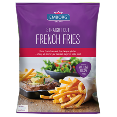 Emborg French Fries Straight Cut 2.5 kg