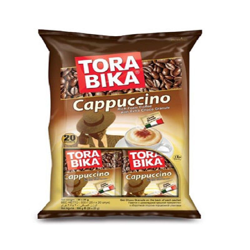Torabika Cappuccino Extra Choco Coffee 20 Sachets