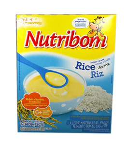Nutribom Infant Cereal Rice 6 Months+ 350 g