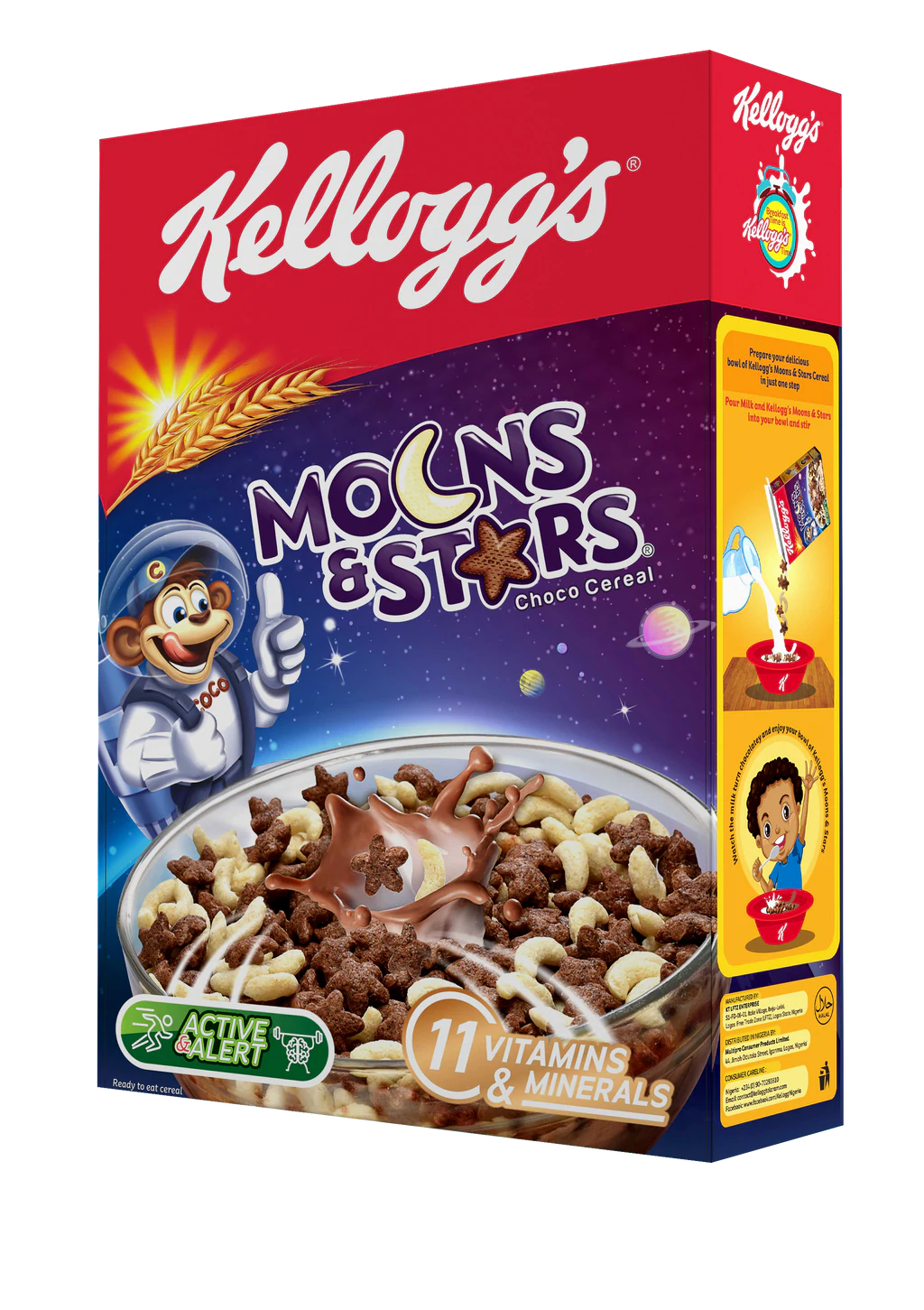 KELLOGG’S MOON & STARS (400G)
