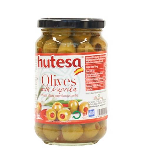 Hutesa Olives With Paprika 350 g