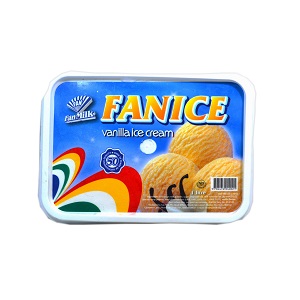 FanIce Ice Cream Vanilla 900 g