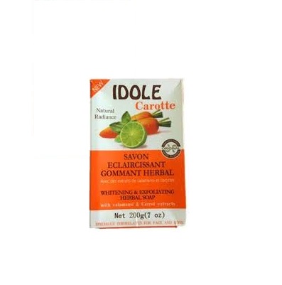 Idole Carrotte Whitening Herbal Soap 200 g x3