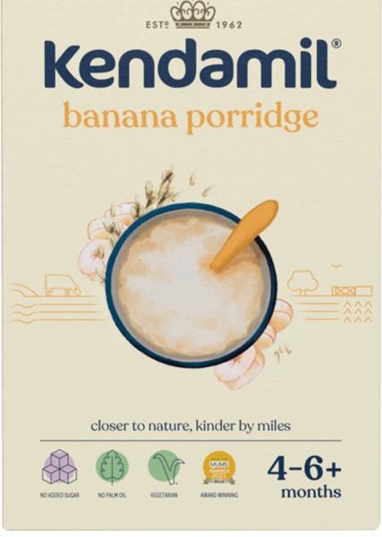Kendamil banana porridge