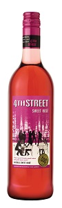 4th Street Sweet Rose Wine 75 cl