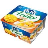 Lactel Fruity Yoghurt Mango 125 g x4