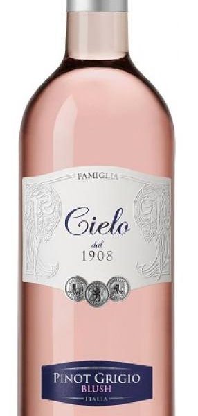 Cielo Pinot Grigio Blush Rose Wine 75 cl