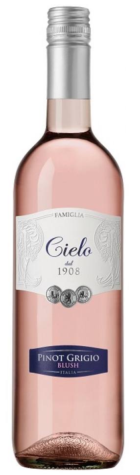 Cielo Pinot Grigio Blush Rose Wine 75 cl