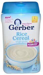 Gerber Oatmeal Cereal Single Grain 227 g