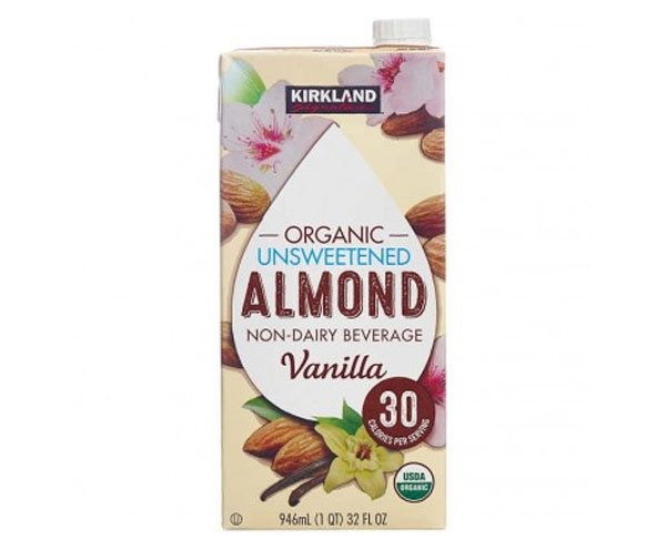 KIRKLAND ORGANIC UNSWEETENED ALMOND (Vanilla) – 946ml