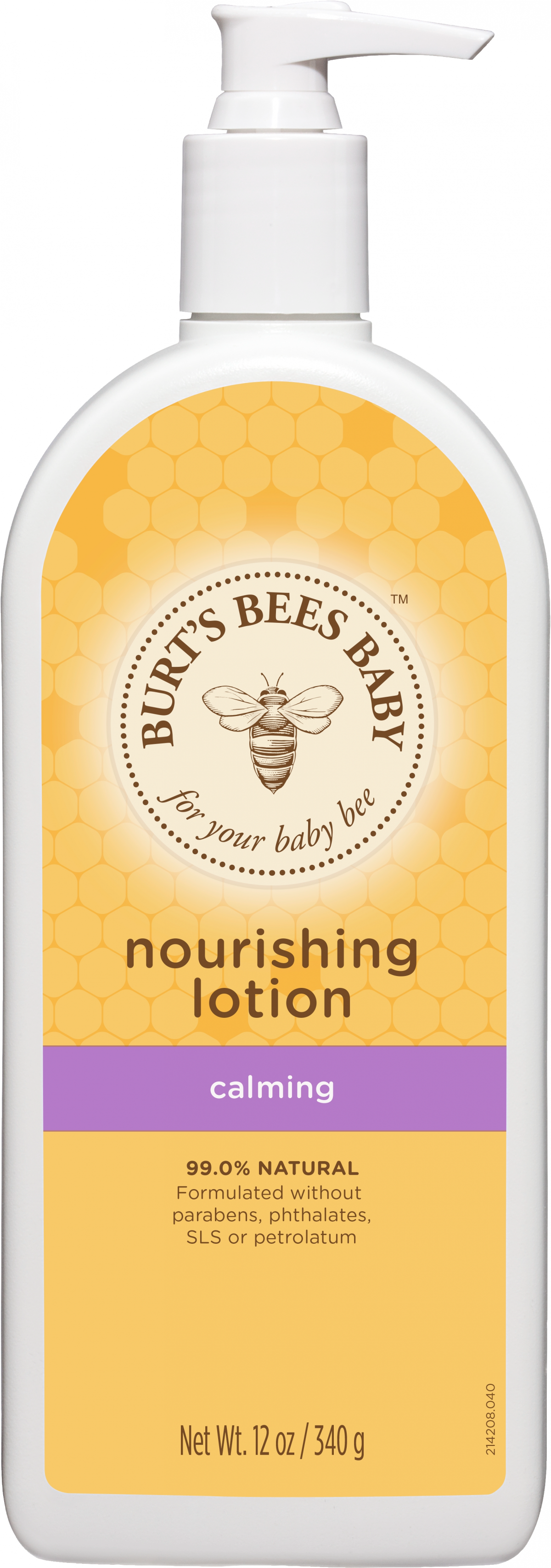 Burt’s Bees Baby Nourishing Lotion, Calming, 12 oz
