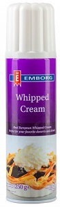 Emborg Whipped Cream Spray 250 g