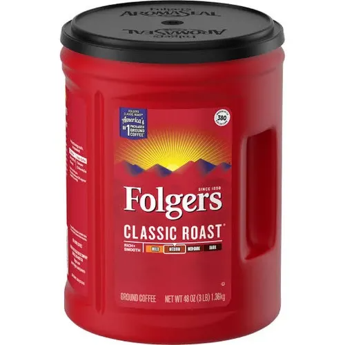 Folgers Classic Roast Coffee 1.36kg