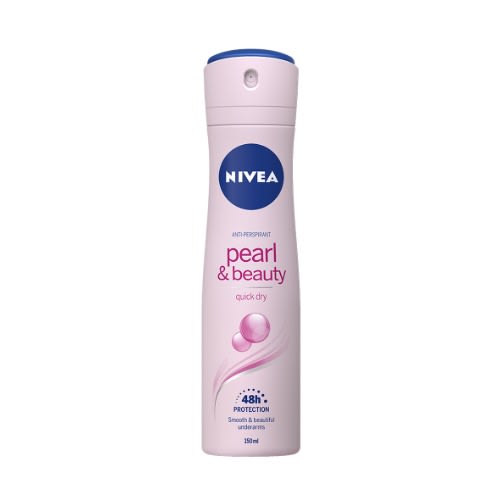 Nivea 48hr Pearl & Beauty Anti-perspirant Spray For Women 200ml