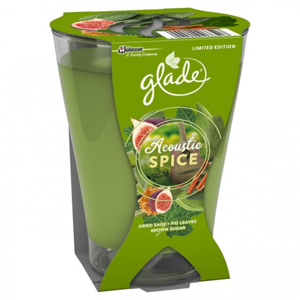 GLADE ACOUSTIC SPICE AIR FRESHENER – 224g
