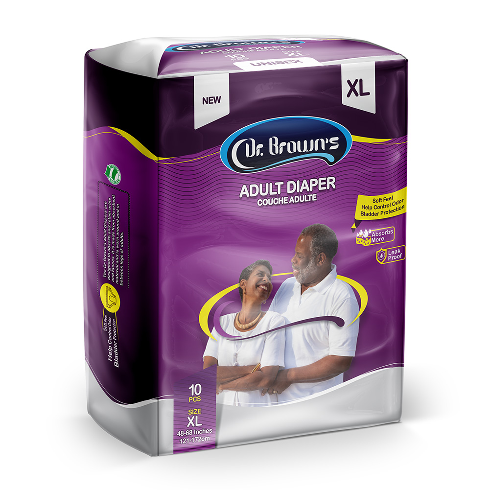 DR. BROWN ADULT DIAPER (Extra-Large)