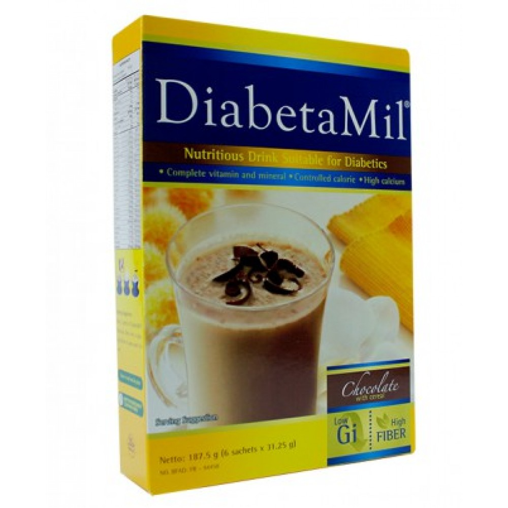 DIABETAMIL NUTRITIOUS DRINK – 6Bags (Chocolate)