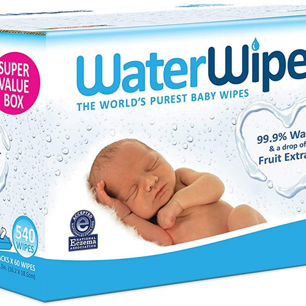 WaterWipes Sensitive Baby Wipes, Unscented, 720Count