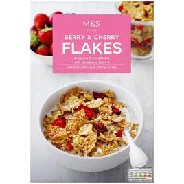 M&S Berry and Cherry Flakes