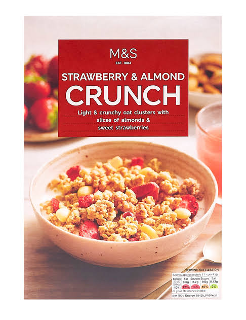 M&S Strawberry & Almond Crunch