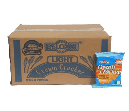 Beloxxi Cream Crackers - Carton Of 72