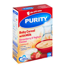 PURITY BABY CEREAL (Strawberry & Yoghurt flavour)