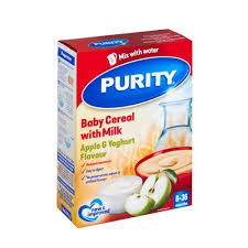 PURITY BABY CEREALS (Apple & Yoghurt Flavour) – 200g
