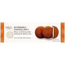 M&S Extremely Chocolate Milk Chocolate Orange Biscuit 230g
