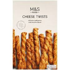 M&S CHEESE TWISTS 125g