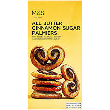 M&S All Butter Cinnamon Suger Palmiers 100g
