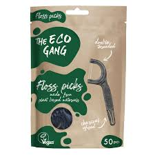 the eco gang floss picks 40 pcs