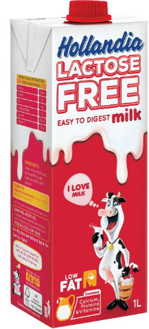 hollandia lactose free milk 1litre