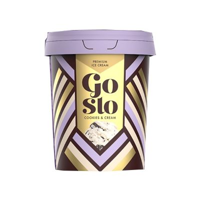 GO SLOW ICE-CREAM (Cookies & Cream) – 460ml