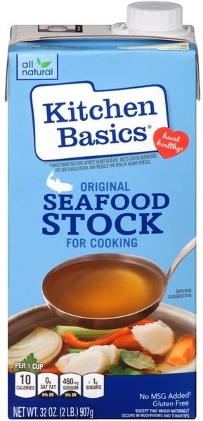 Kitchen Basics Original Seafood Stock For Cooking 907 g
