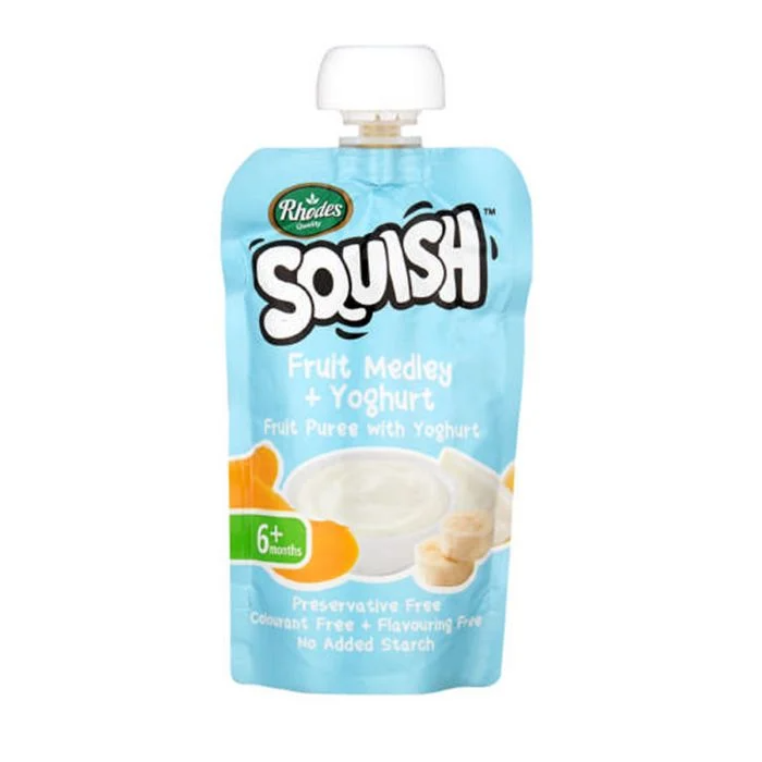 Squish Fruit Medley + Yoghurt