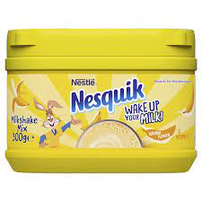 Nesquik wake up banana milk shake mix 300gm