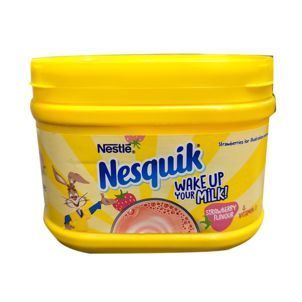 Nesquik wake up strawberry milk shake mix 300gm