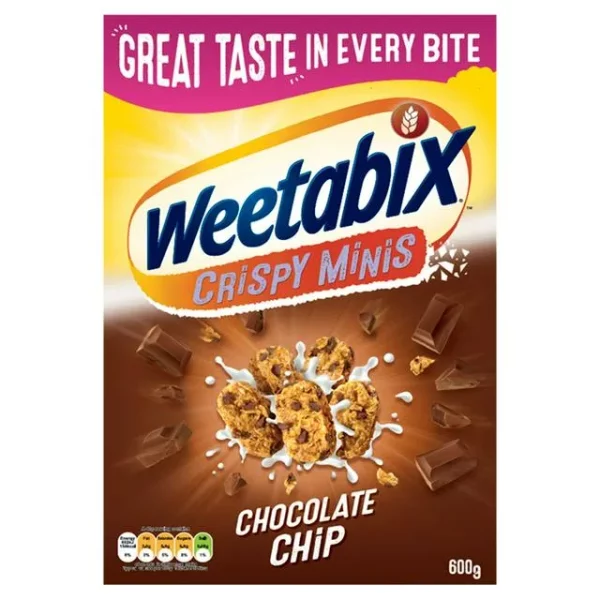 Weetabix crispy minis chocolate chip 600g