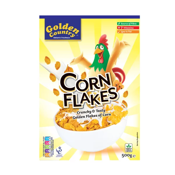 Golden country corn flakes 500g